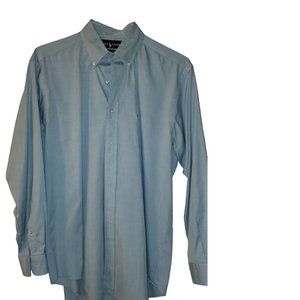 Ralph Lauren Yarmouth 100% Cotton Button Down Dress Shirt